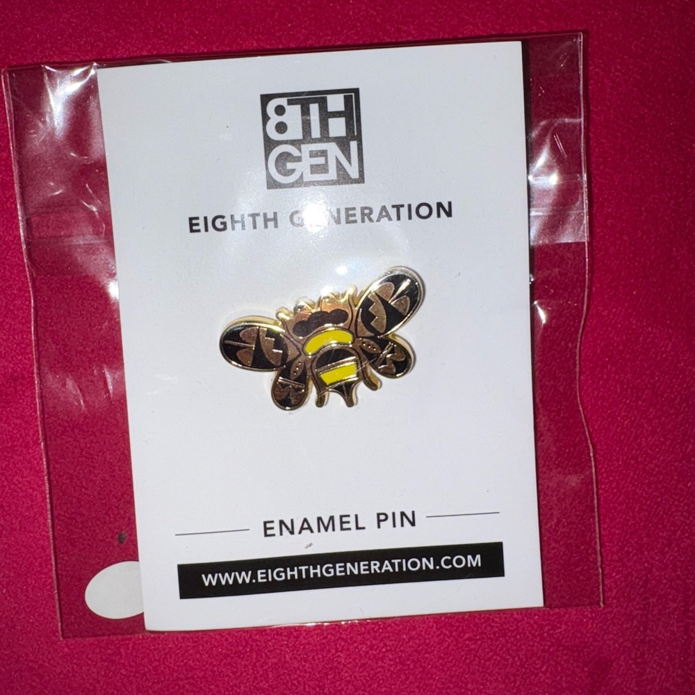 NIP Eighth Generation Bee Enamel Pin